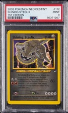 Pokemon Shining Steelix Neo Destiny 112/105 1st Edition PSA 9 Mint
