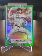 2022 Topps Series 1 1st Edition - Zach Thompson #227 Green /150 (RC)