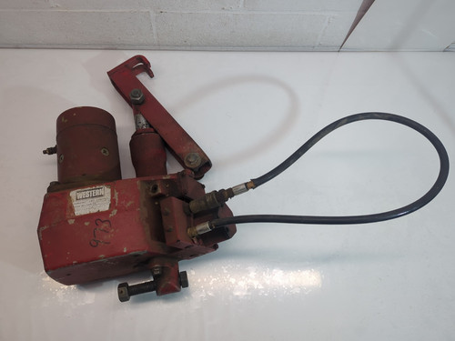 Western Snow plow PUMP Isarmatic Mark IIIa  FOR PARTS AS IS*