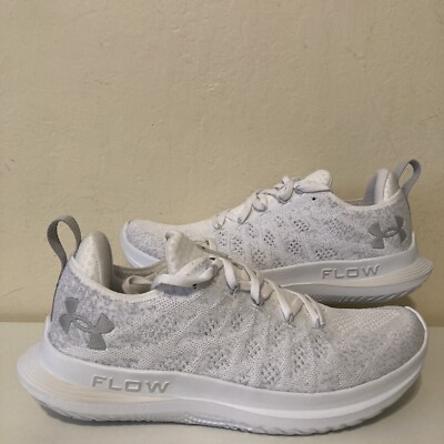 Under Armour Cream and Gray Athletic Shoes Shoes Athletic By Under Armour In Cream, Size: 11 main image 4