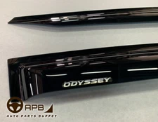 For Honda Odyssey US Stander 18-on Logo Window Visor Guard Vent Deflector
