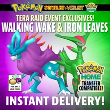 WALKING WAKE & IRON LEAVES - EVENT ONLY Legendaries in Pokemon Scarlet & Violet!