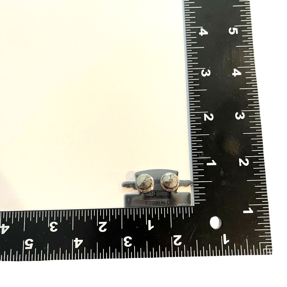 Roughrider Harley Davidson Minot North Dakota Vest Jacket Lapel Double