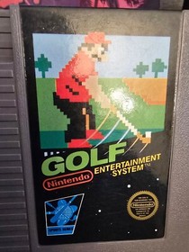 1985 Nintendo NES 3-Game Bundle [5 screw] Golf, Baseball & 10-Yard Fight