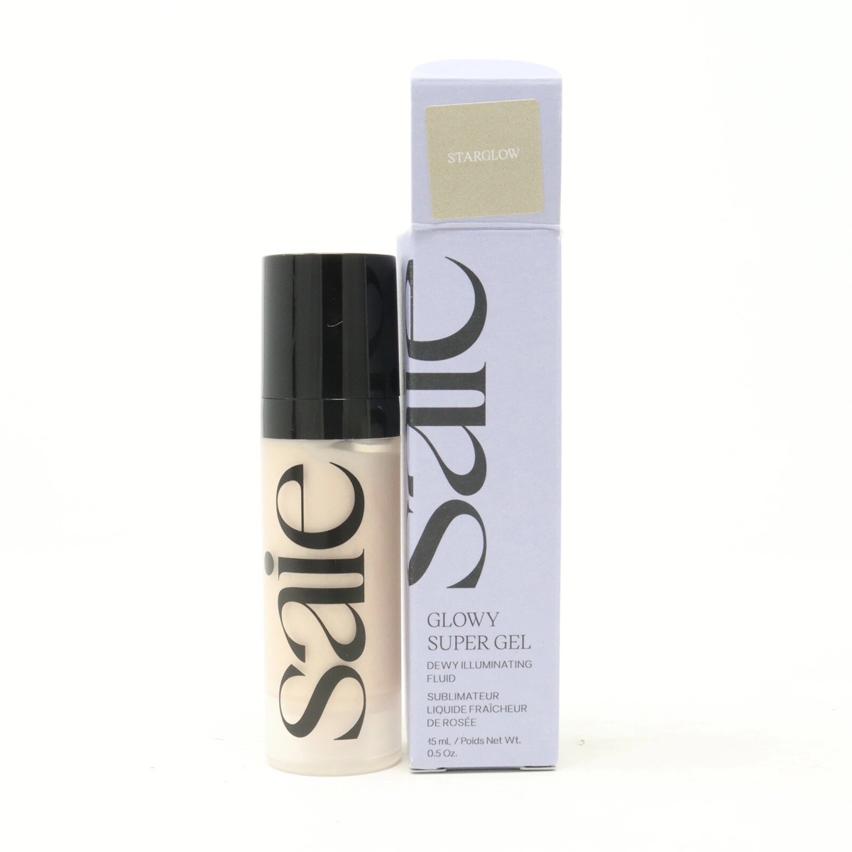 Saie Glowy Super Gel Dewy Illuminating Fluid Starglow 0.5oz/15ml