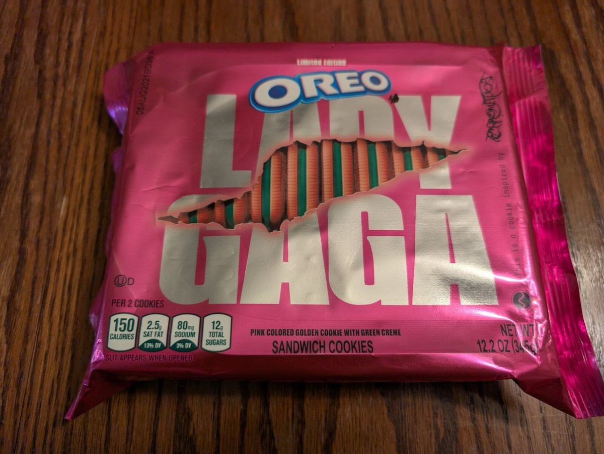 LADY GAGA CHROMATICA Oreo Cookies LIMITED EDITION 12.2oz VERY RARE