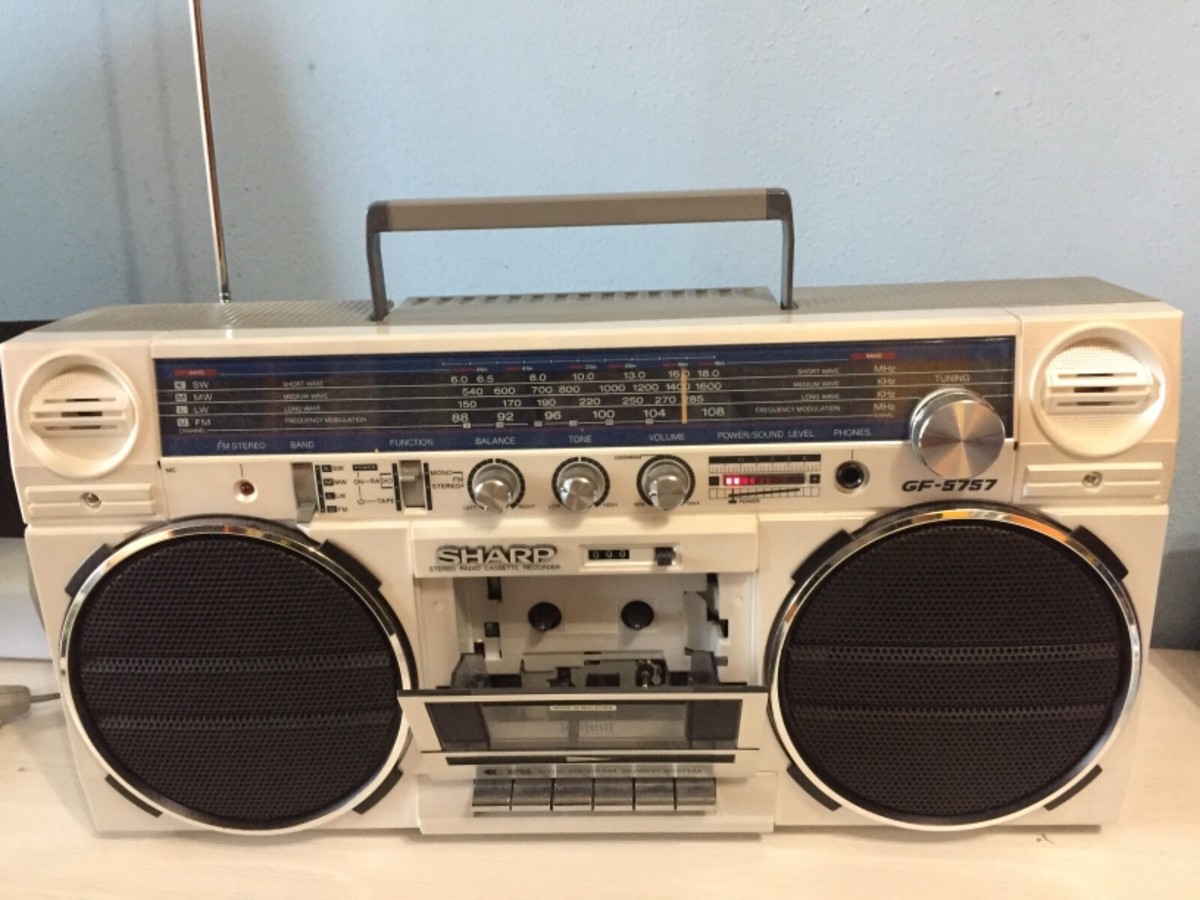 Sharp Ghettoblaster GF 5757 voll funktionsfähig