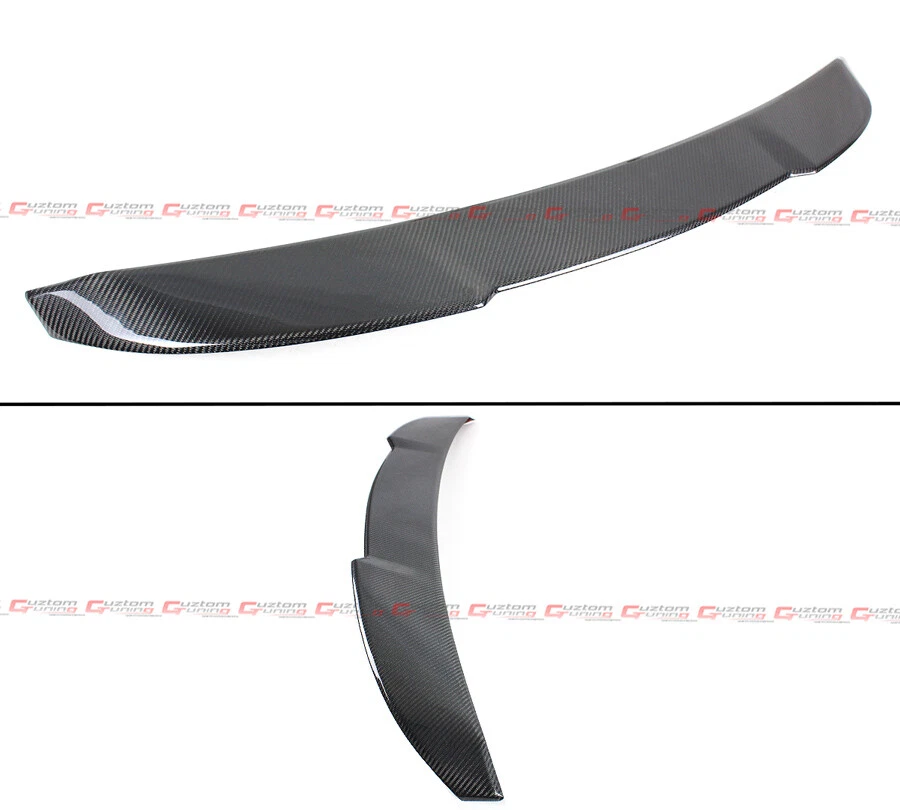 PARA 16-2023 NISSAN MAXIMA 8º Highkick Duckbill spoiler de porta-malas de fibra de carbono real - Imagem 4 de 4