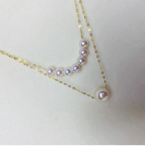 10-9mm Stunning 18 AAA+ South Sea Natural White Pearl Necklace