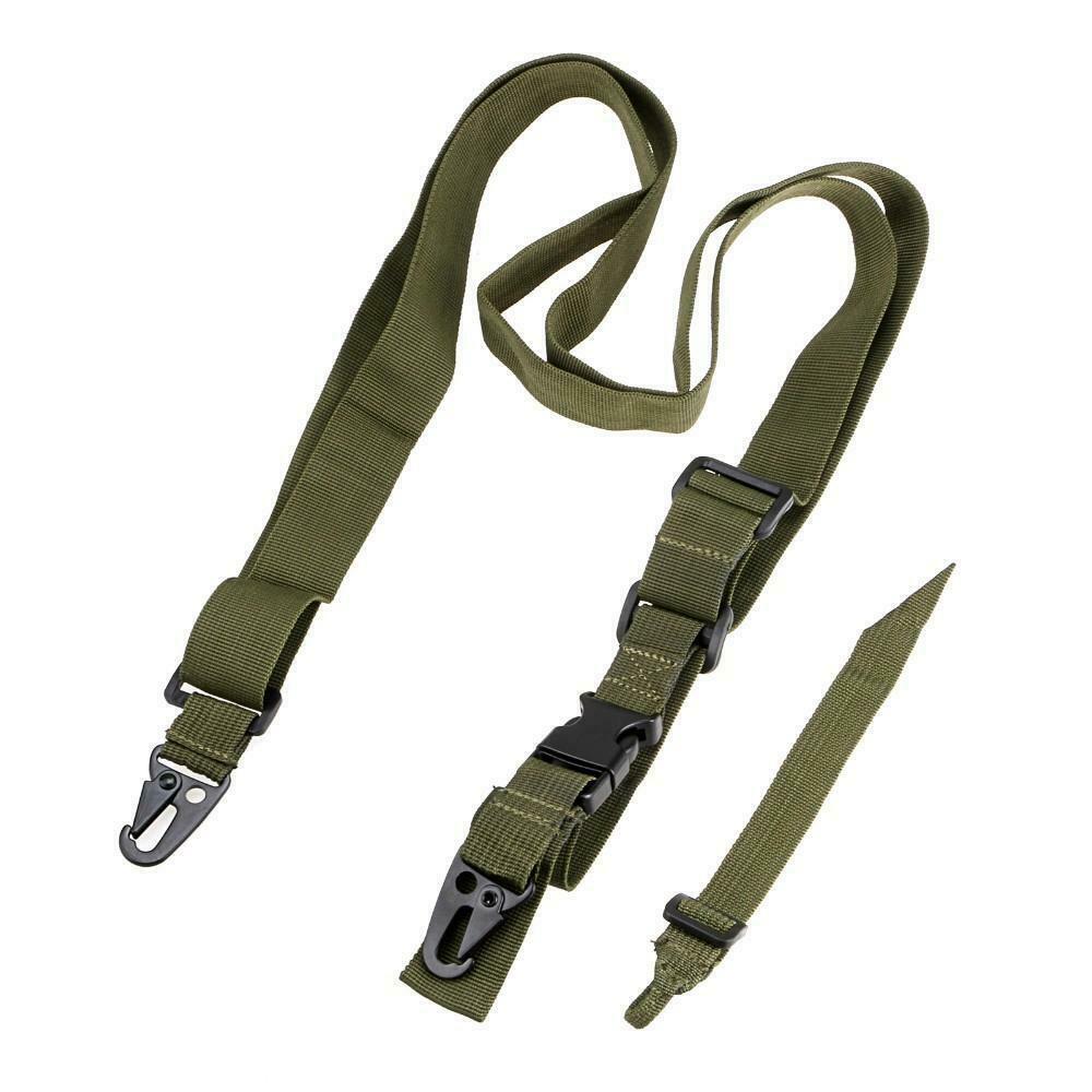 Tactical Point Rifle Gun Sling Strap System Airsoft Gun Sling