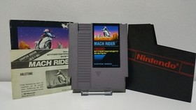 NES Spiel MACH RIDER - EUROPEAN VERSION in OVP (klein) mit Anleitung A1263