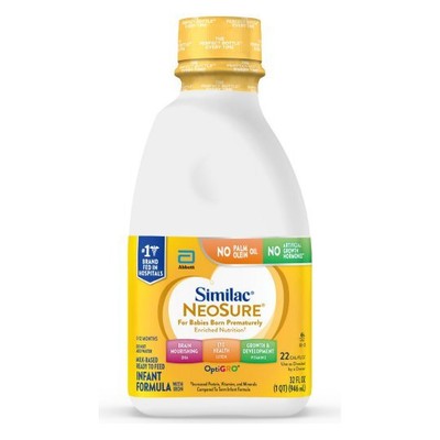 Similac NeoSure Premature Infant Formula Ready to Feed 32oz 2 PACK Exp03/01/2025