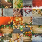 Tischsets Stoff Platzsets CLOTH abwaschbar Weihnachten Weihnachtsmotive