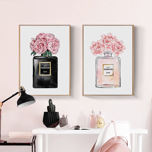 Home Hanging Decor Print Paper Canvas 