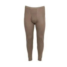 Military Issued Brown LWCWUS Polyester Drawers-NEW