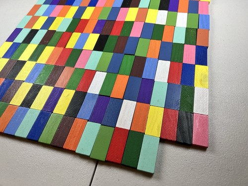 277 PCS Dominoes Set Wooden Blocks With Bag STEM Toys Kids Play Assorted Colors - Picture 4 of 13