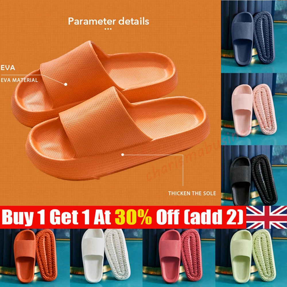 WOMENS LADIES SUMMER ULTRA SOFT SLIPPER SLIP ON MULE SLIDES COMFORT SANDALS  SIZE | eBay