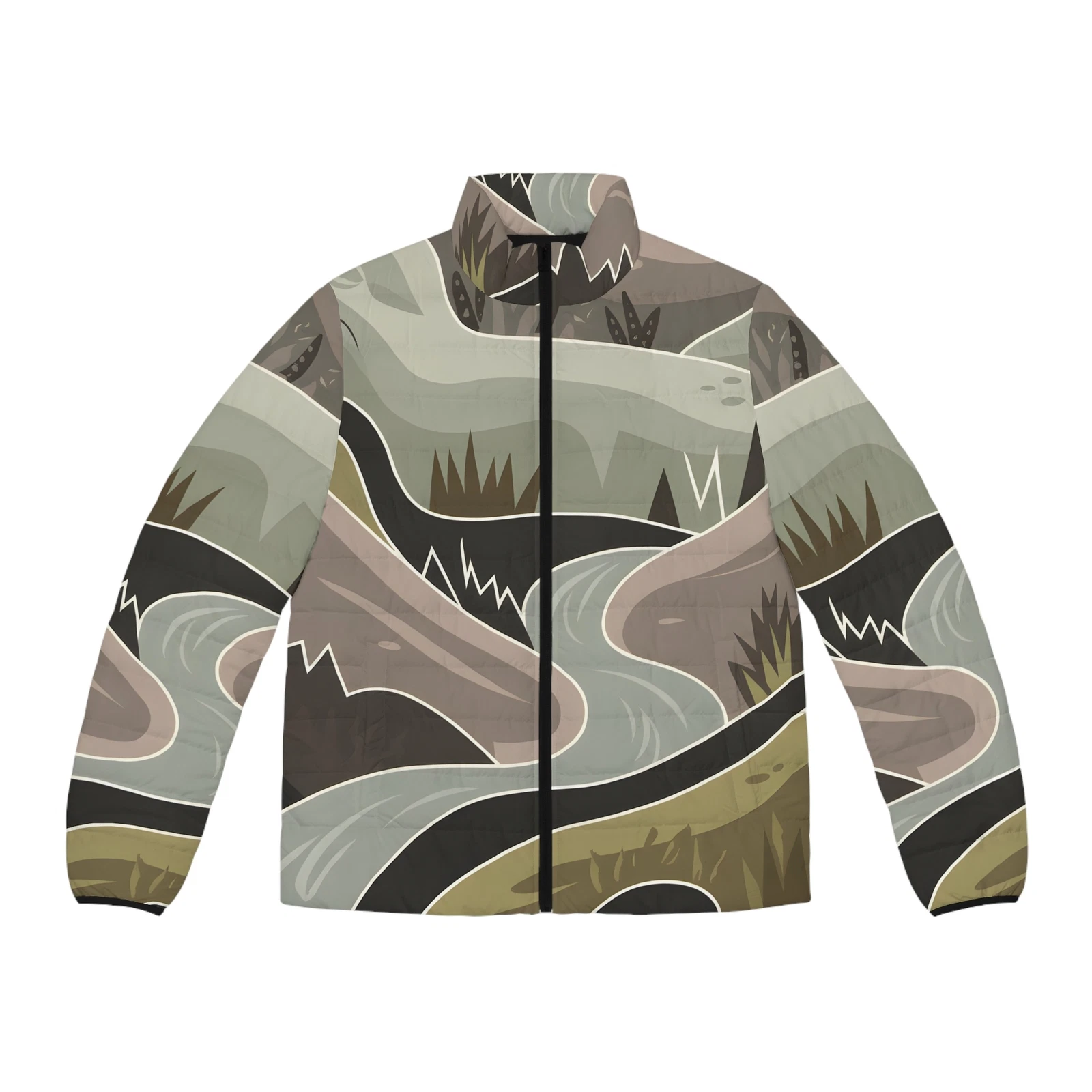 Muted Wild Puffer Jacket for Men and Women Outdoor Adventure Apparel Full Zip
Opens in a new window 