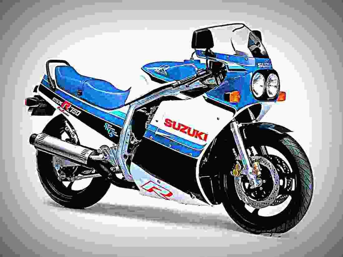 Suzuki GSX 1100 ES 1986 3 A4 Photo eBay