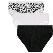 Underscore Women's Bikini 3-Pack 100 Cotton Panties S/5