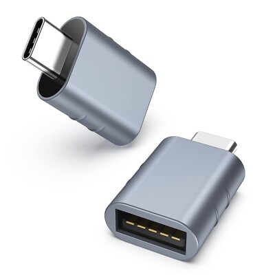 Syntech USB C auf USB Adapter 2er Pack USB C Stecker auf USB3 Buchse Adapter