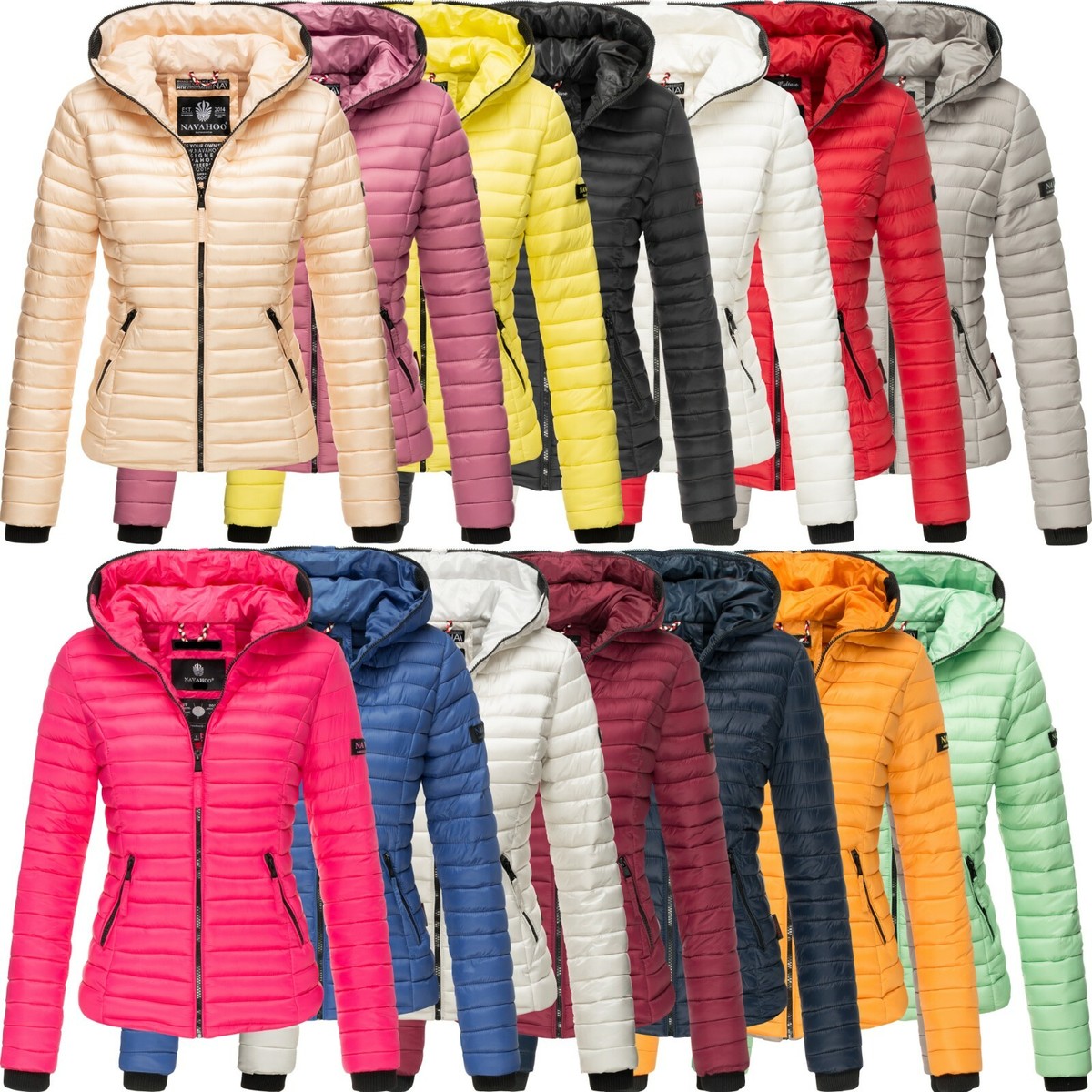 marikoo winterjacke damen tailliert