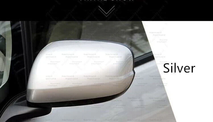 Left Driver Right Passenger Side Mirror Cover Cap For HONDA FIT JAZZ 2009-2013 - Imagem 3 de 4