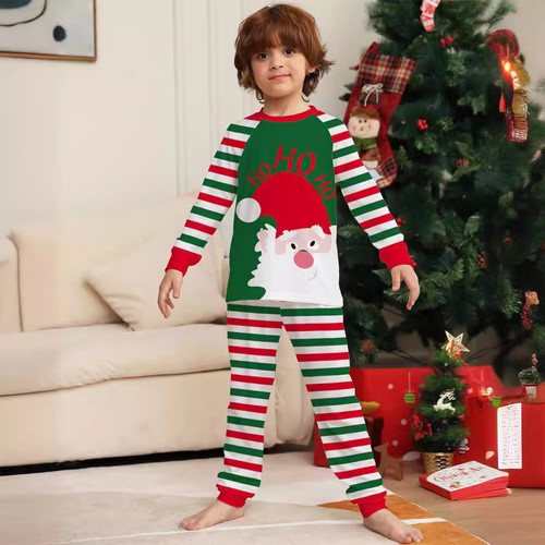 Family Matching Christmas Pyjamas Adult Kids Xmas Nightwear Pajamas Pjs Set - Picture 3 of 6