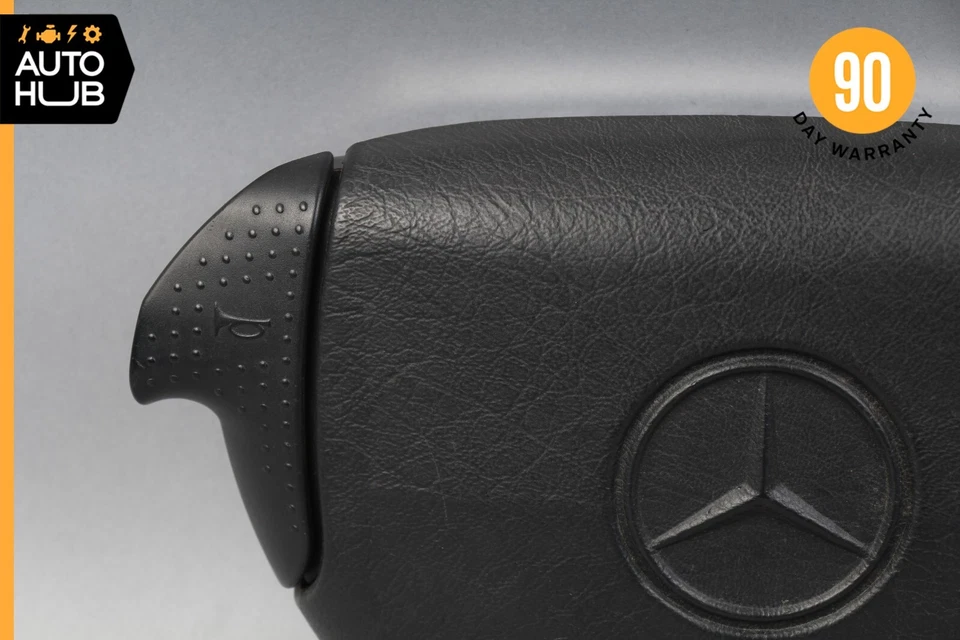 Bolsa de aire airbag volante conductor negro OEM 96-98 MERCEDES R129 SL500 SL320 Foto 2 de 4
