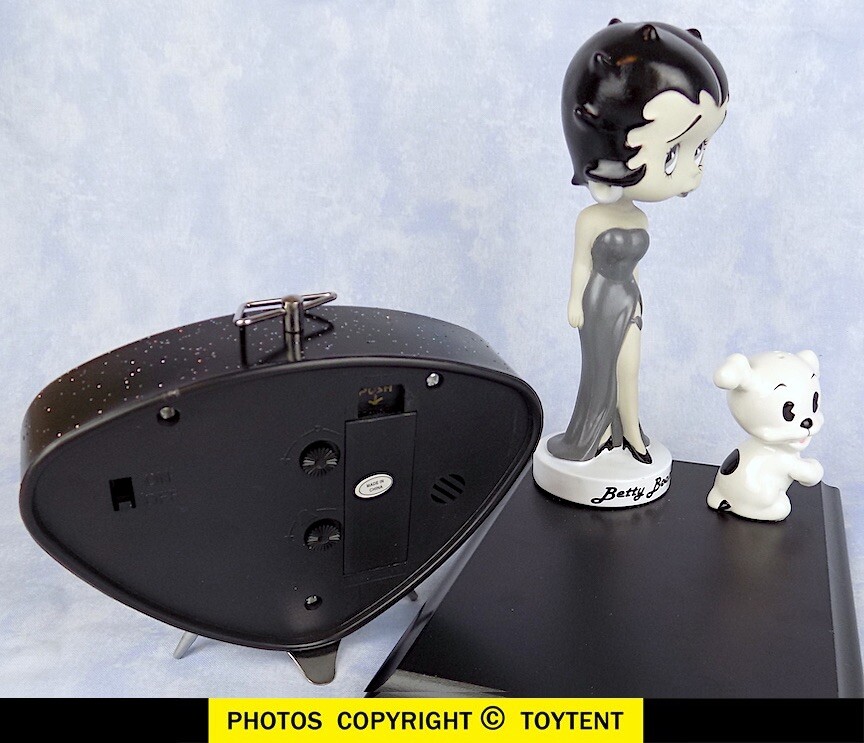 Betty Boop desk set bobble head, Pudgy the dog + Angel