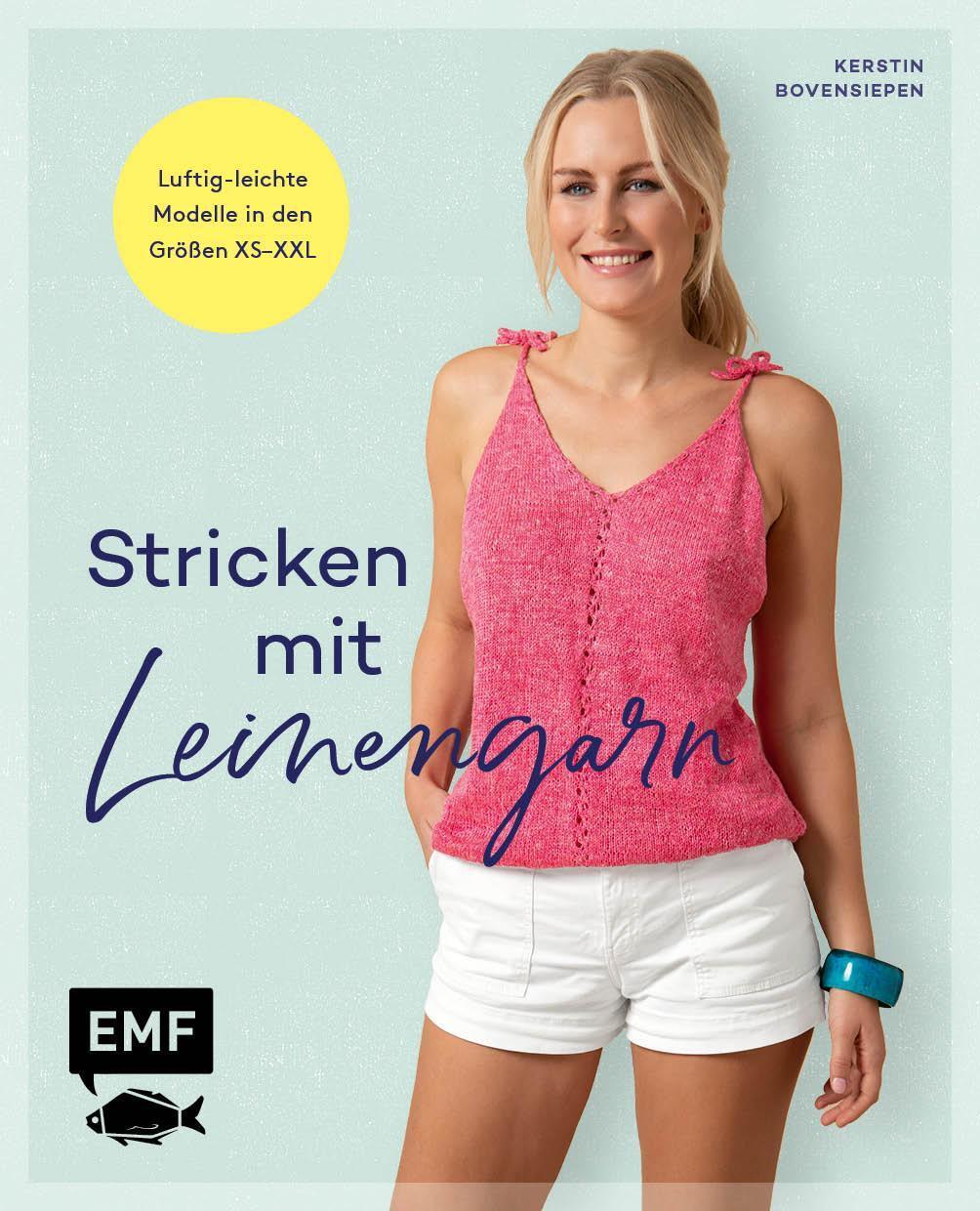 Thumbnail - Stricken Mit Leinengarn Kerstin Bovensiepen