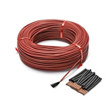 12K Carbon Fiber Heating Cable 33 Ohm/m Heating Wires Underfloor Heating System