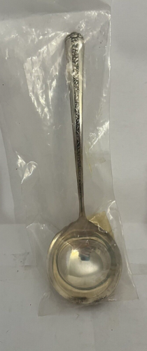 Towle Rambler Rose Sterling Silver Serving Spoon 6 inches New Sealed - Picture 1 of 3