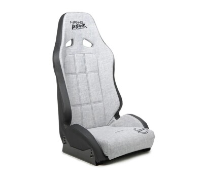 NRG Innovation Seat Defender Suspension Silver Vinyl Cover w/Side Mounts
