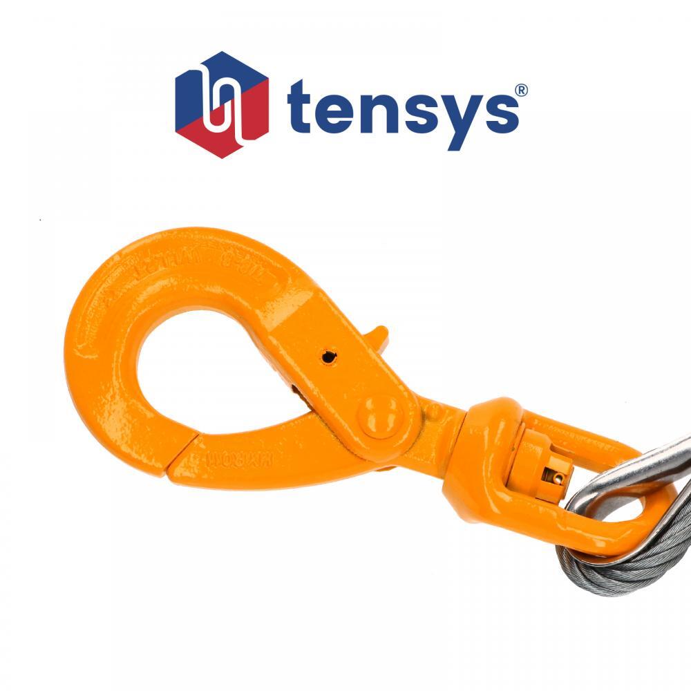 Winch Wire Rope, Recovery Winch Cable, 10mm x 20m With Swivel Self