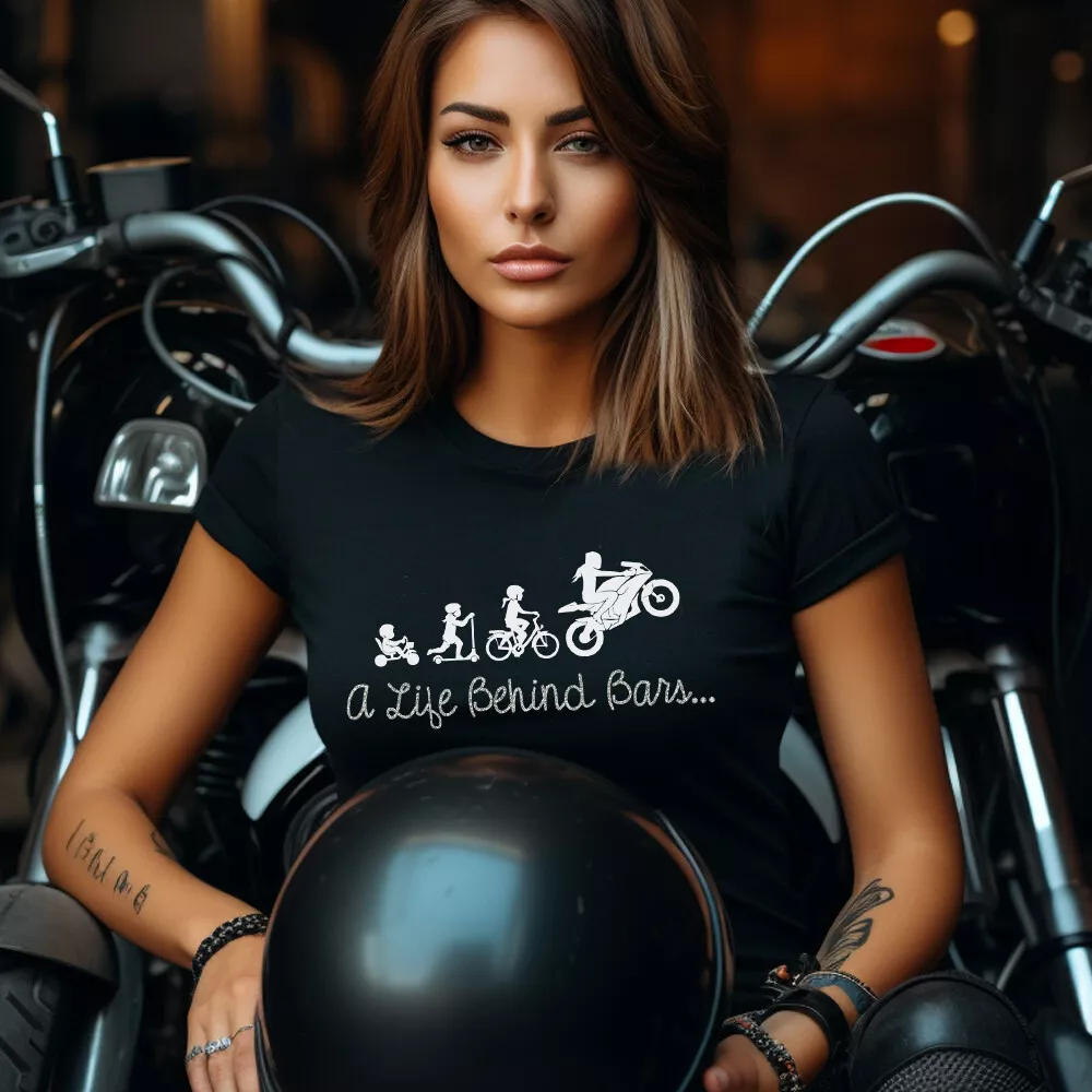 biker girl shirt