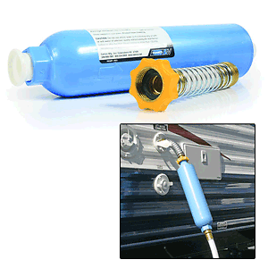Camco 40043 TastePURE KDF/Carbon Water Filter w/Flexible Hose Protector - Picture 1 of 1