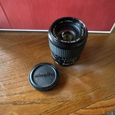 Minolta MC W. Rokkor-SI 28mm f/2.5 Wide Angle Aluminum Vintage Camera Lens