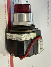 ALLEN-BRADLEY 800T-PT16 120VAC RED ILLUMINATED PUSH-TO-TEST  PUSH BUTTON 30mm