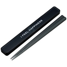 Chopsticks 21cm Chopsticks Box Set Adult See-Through Black ABC45AG-A