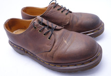 Vintage Dr. Martens Shoes Womens Size 7 US 5 UK Brown Leather Made In England