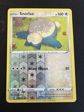 Snorlax 206/264 Swsh08: Fusion Strike Reverse Holo Pokemon Card