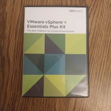 VMWare VSphere 4 Essentials Plus Kit Discs and Case ONLY No Serial # or service
