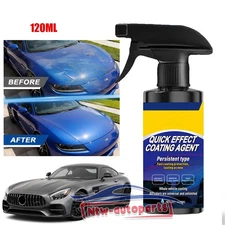 Car Coating Spray,Quick Effect Coating Agent,Truck RV Scratch Wax Polish Spray