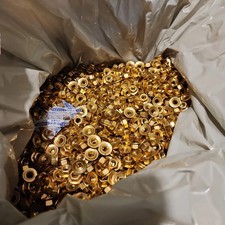 USA Made M6-1.0 Conical Washer Keps Nuts Zinc Metric K-Lock Nut 10mm Flats Pack