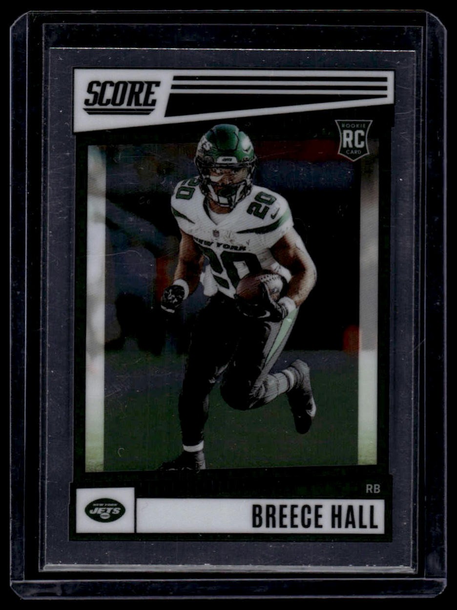 2022 Panini Chronicles #SP-330 Breece Hall Score Premium Rookies