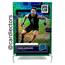 2022 Donruss Optic Preview TERREL BERNARD #P-397 Rated Rookie Green Mojo PRIZM