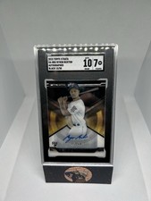 2015 Topps Strata Byron Buxton Rookie Autograph Black /50 RC Auto Twins