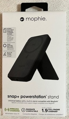 Mophie Snap+ Wireless Powerstation 10K Power Bank with Stand For Magnetic Qi-ena