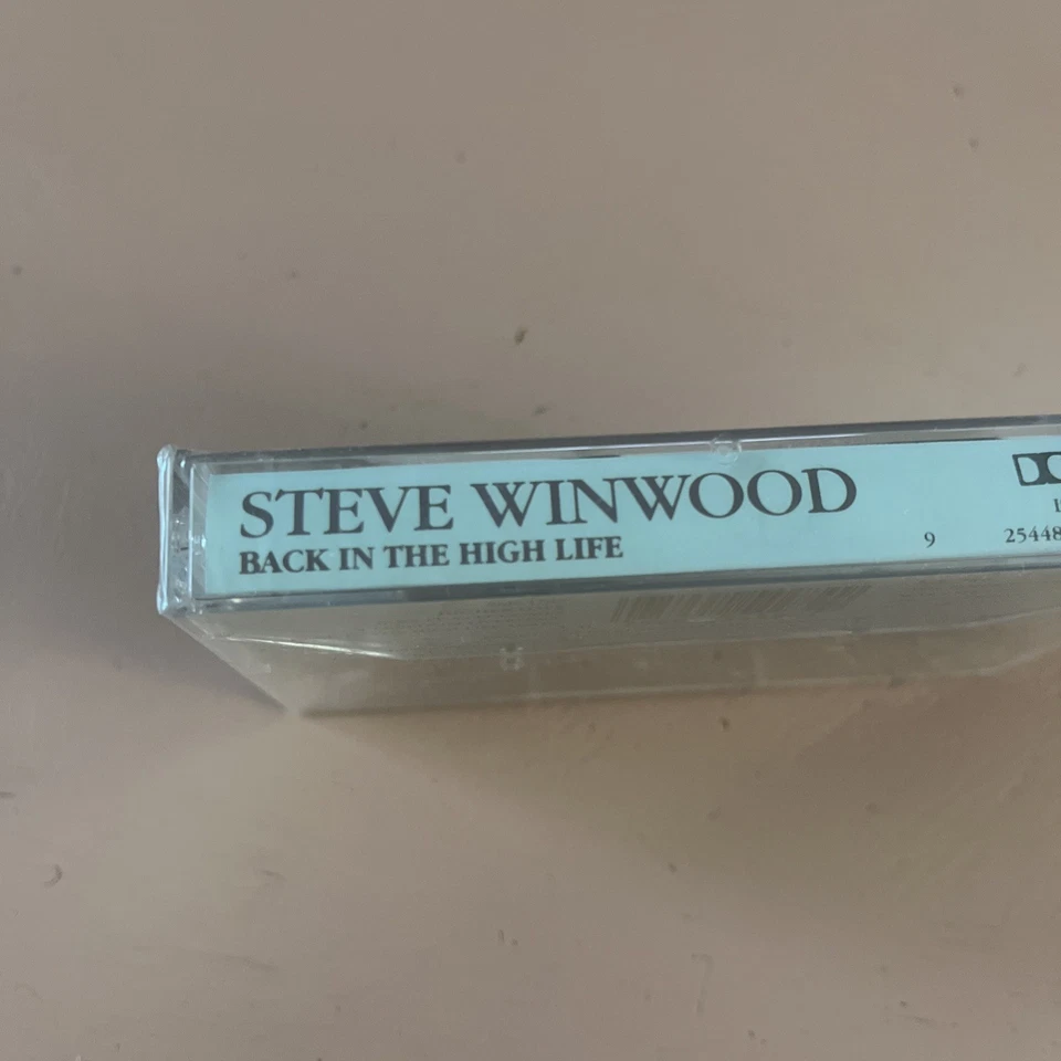 NEW SEALED Steve Winwood - Back In The High Life - Cassette Tape ISL 25448-4 - Image 2 of 4